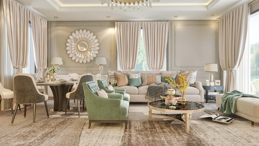 Вилла планировки7+1 в районе Дошемеалты - Анталия 