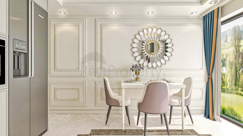 Вилла планировки7+1 в районе Дошемеалты - Анталия 