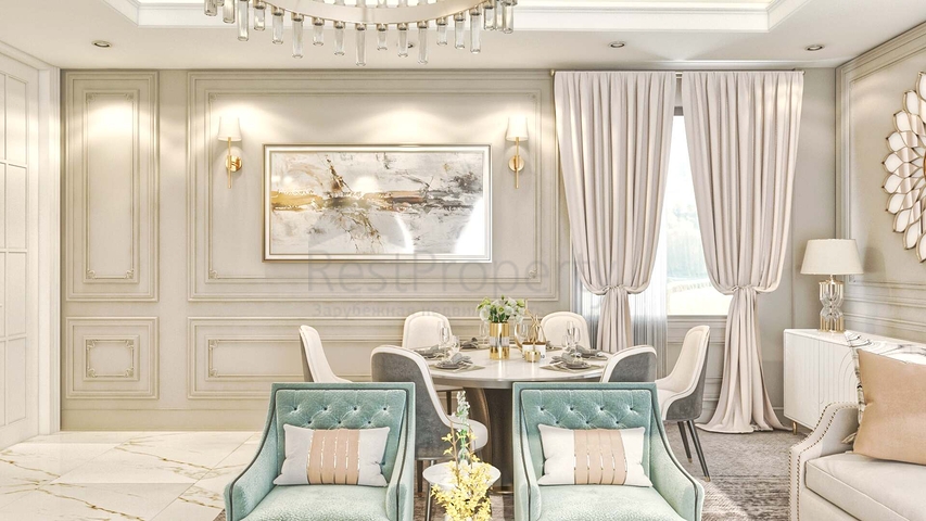 Вилла планировки7+1 в районе Дошемеалты - Анталия 