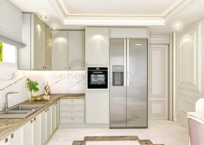 Вилла планировки7+1 в районе Дошемеалты - Анталия 