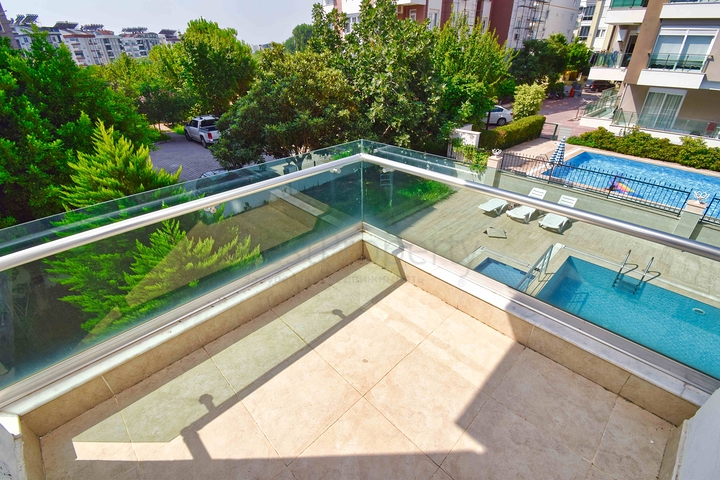 Просторная квартира планировки 2+1 в микрорайоне Хурма - Анталия 