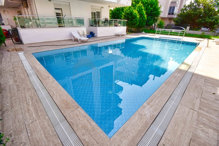 Просторная квартира планировки 2+1 в микрорайоне Хурма - Анталия 