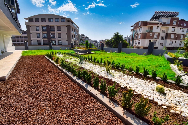 Квартира планировки 1+1 в микрорайоне Пынарбашы - Анталия 