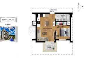 Новый инвестиционный проект в районе Кепез - Анталия