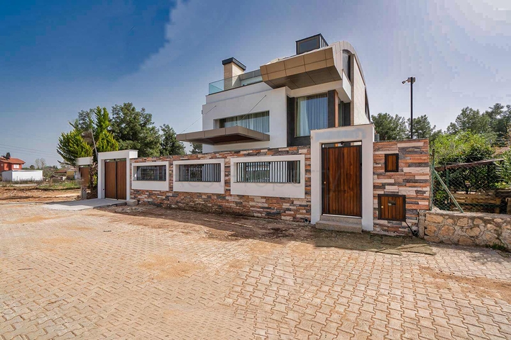 Просторная вилла планировки 6+1 в районе Дошемеалты - Анталия 