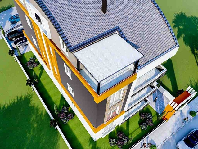 Квартира планировки 4+2 дуплекс в районе Кепез - Анталия 