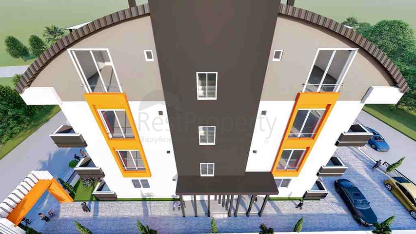 Квартира планировки 4+2 дуплекс в районе Кепез - Анталия 