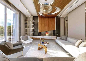 Квартира планировки 4+2 дуплекс в районе Кепез - Анталия 