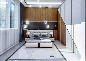 Квартира планировки 4+2 дуплекс в районе Кепез - Анталия 