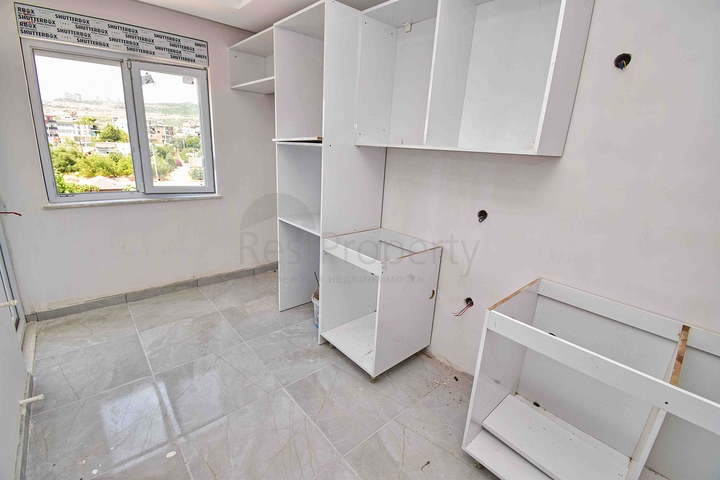 Квартира планировки 3+1 дуплекс в районе Кепез - Анталия 