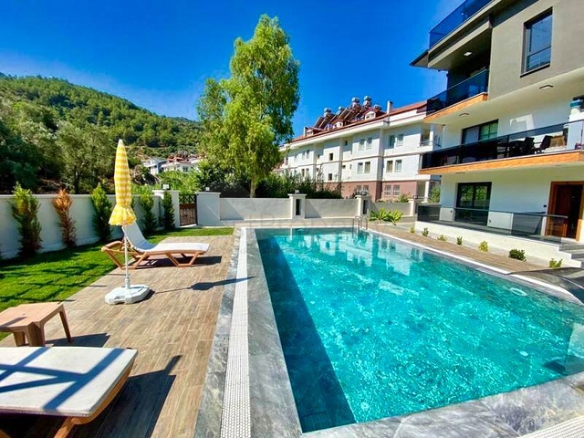 Квартира планировки 3+1 дуплекс в районе Фетхие 