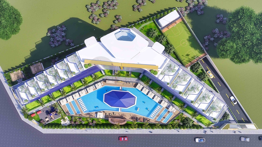 Новый проект в самом востребованном районе города Алтынташ - Анталия 