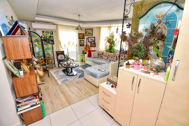 Уютная квартира планировки 2+1 в микрорайоне Хурма - Анталия 