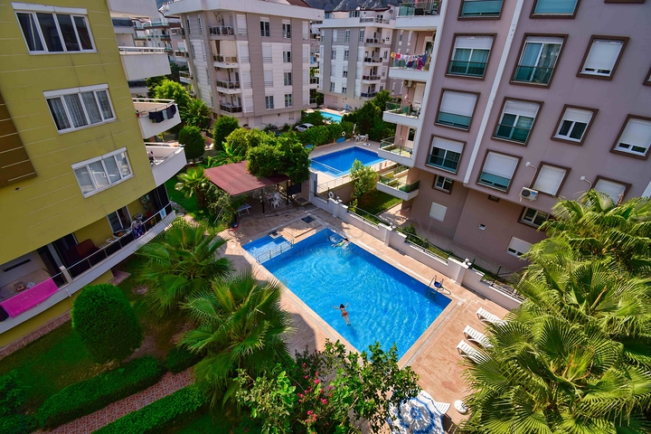 Уютная квартира планировки 2+1 в микрорайоне Хурма - Анталия 