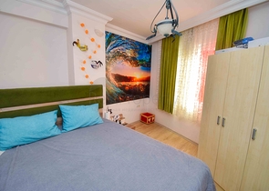 Уютная квартира планировки 2+1 в микрорайоне Хурма - Анталия 