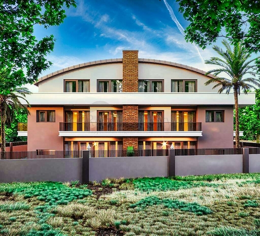 Вилла просторной планировки 5+1 в районе Молла Юсуф - Анталия 