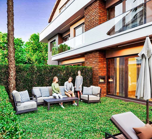 Вилла просторной планировки 5+1 в районе Молла Юсуф - Анталия 