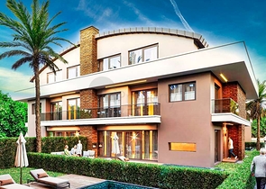 Вилла просторной планировки 5+1 в районе Молла Юсуф - Анталия 