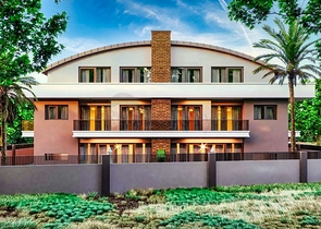 Вилла просторной планировки 5+1 в районе Молла Юсуф - Анталия 