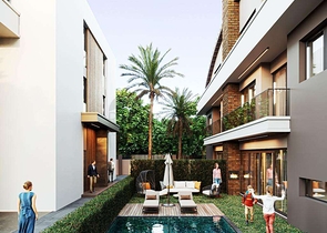 Вилла просторной планировки 5+1 в районе Молла Юсуф - Анталия 