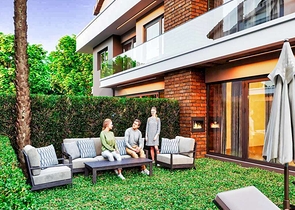 Вилла просторной планировки 5+1 в районе Молла Юсуф - Анталия 