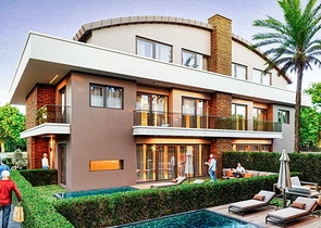 Вилла просторной планировки 5+1 в районе Молла Юсуф - Анталия 