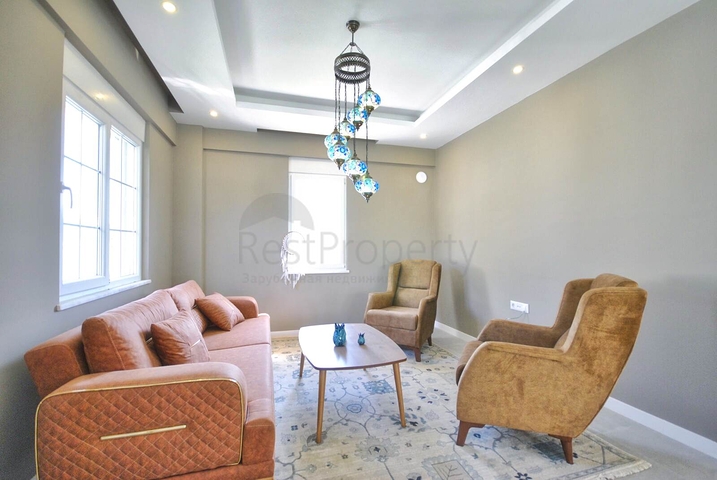 Квартира планировки 2+1 с видом на горы в районе Кемер - Анталия 