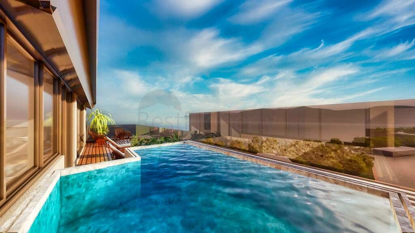 Инвестиционный проект с видом на море в центре города Анталия