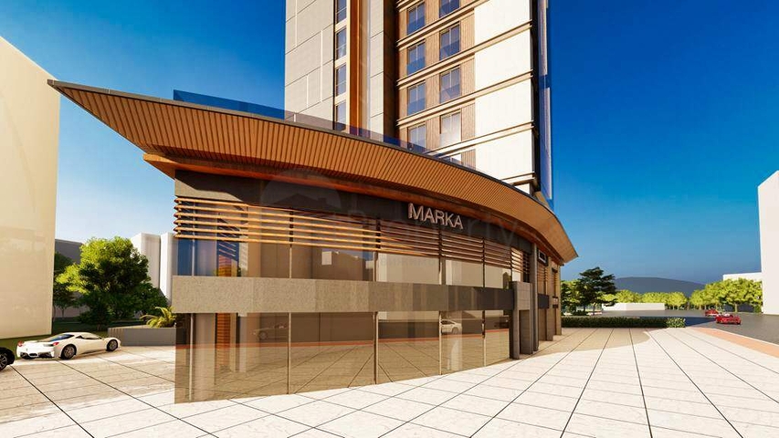 Инвестиционный проект с видом на море в центре города Анталия