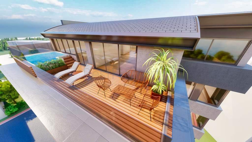 Инвестиционный проект с видом на море в центре города Анталия