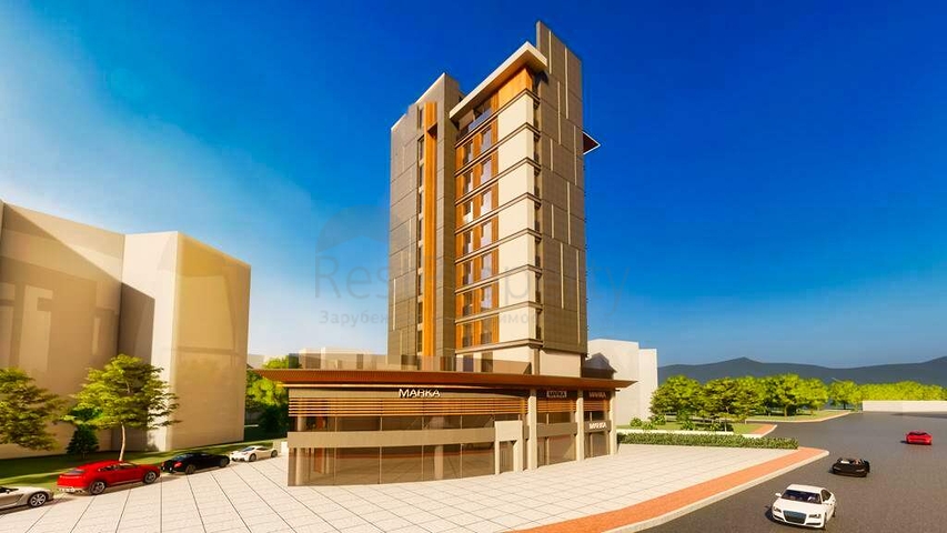 Инвестиционный проект с видом на море в центре города Анталия