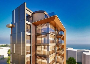 Инвестиционный проект с видом на море в центре города Анталия