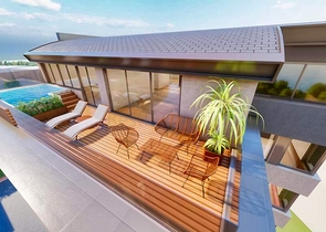 Инвестиционный проект с видом на море в центре города Анталия