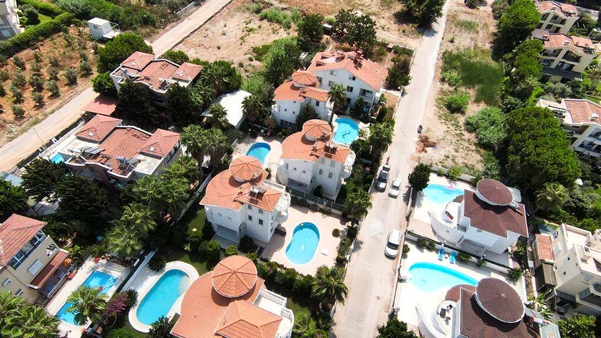 Вилла планировки 3+1 размером 320 м2 в районе Белек