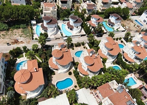 Вилла планировки 3+1 размером 320 м2 в районе Белек