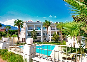 Квартира просторной планировки 2+1 в районе Кемер - Анталия 