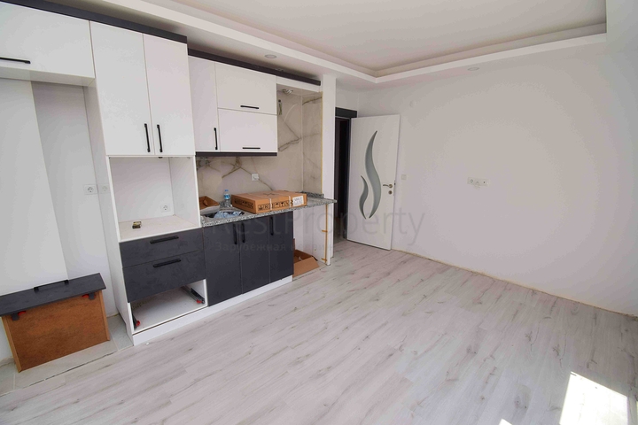 Квартира в новом доме планировки 1+1 в районе Кепез - Анталия 