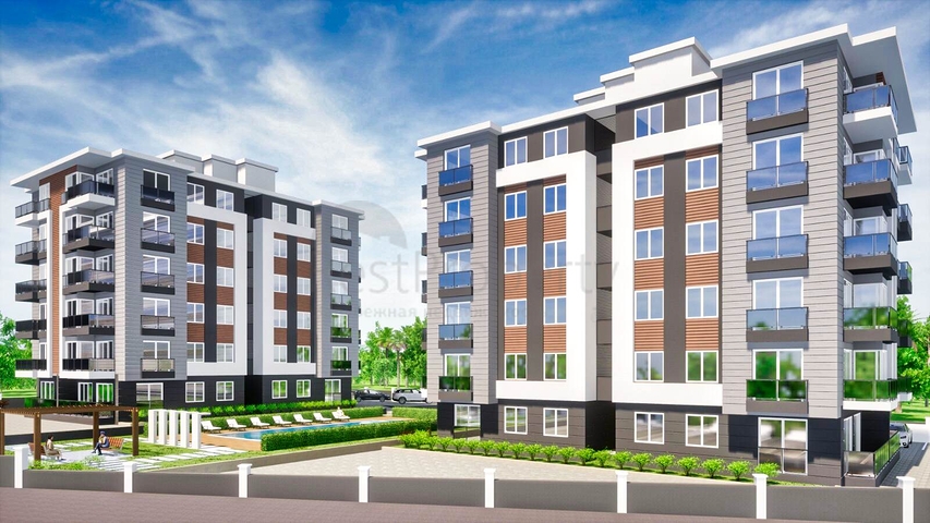 Инвестиционный проект в большом районе Кепез - Анталия 