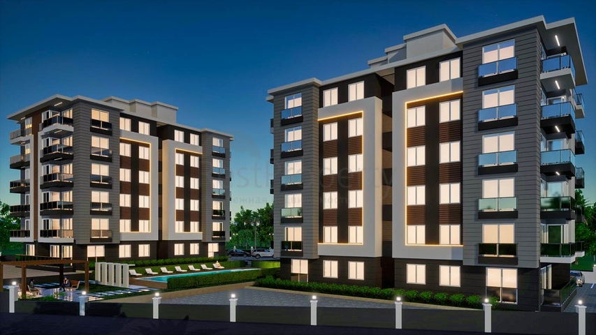 Инвестиционный проект в большом районе Кепез - Анталия 