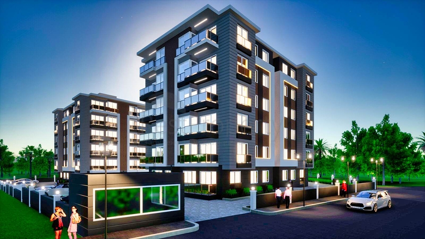 Инвестиционный проект в большом районе Кепез - Анталия 