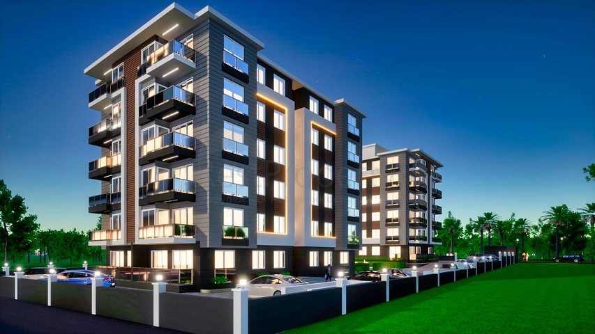 Инвестиционный проект в большом районе Кепез - Анталия 