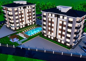 Инвестиционный проект в большом районе Кепез - Анталия 