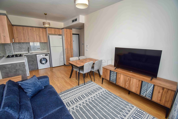 Квартира с мебелью планировки 1+1 в районе Кепез - Анталия 