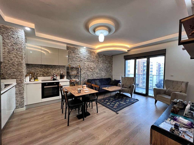 Уютная квартира планировки 1+1 в районе Кепез - Анталия 