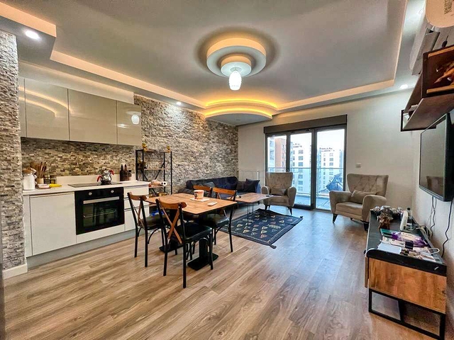 Уютная квартира планировки 1+1 в районе Кепез - Анталия 