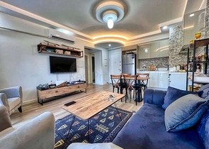 Уютная квартира планировки 1+1 в районе Кепез - Анталия 