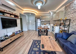 Уютная квартира планировки 1+1 в районе Кепез - Анталия 