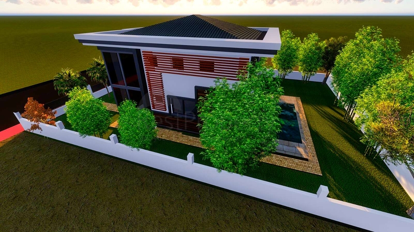 Вилла планировки 4+1 в районе Кемер - Анталия 