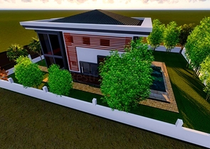 Вилла планировки 4+1 в районе Кемер - Анталия 