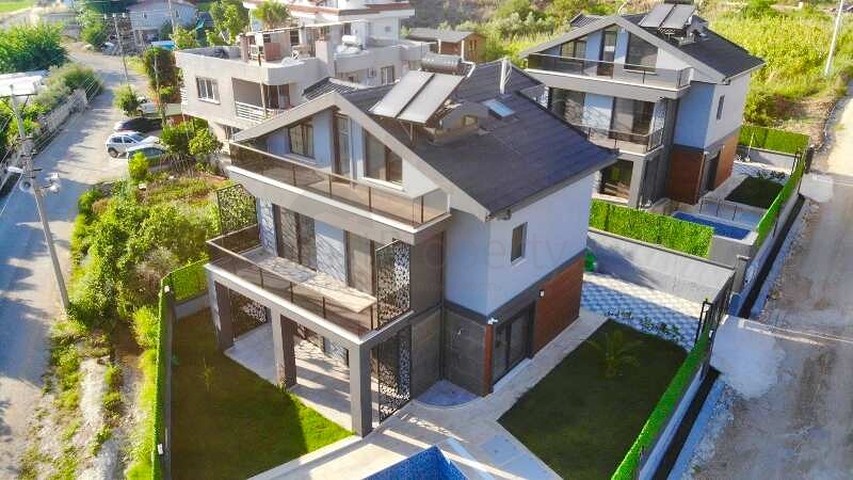 Вилла без мебели планировки 4+1 в районе Фетхие Вилла без мебели планировки 4+1 в районе Фетхие